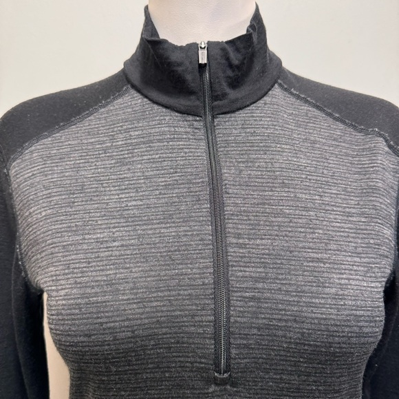 Icebreaker Merino Bodyfit 200 Long Sleeve 1/4 Zip Sweater Size Small Outdoor - Picture 2 of 12